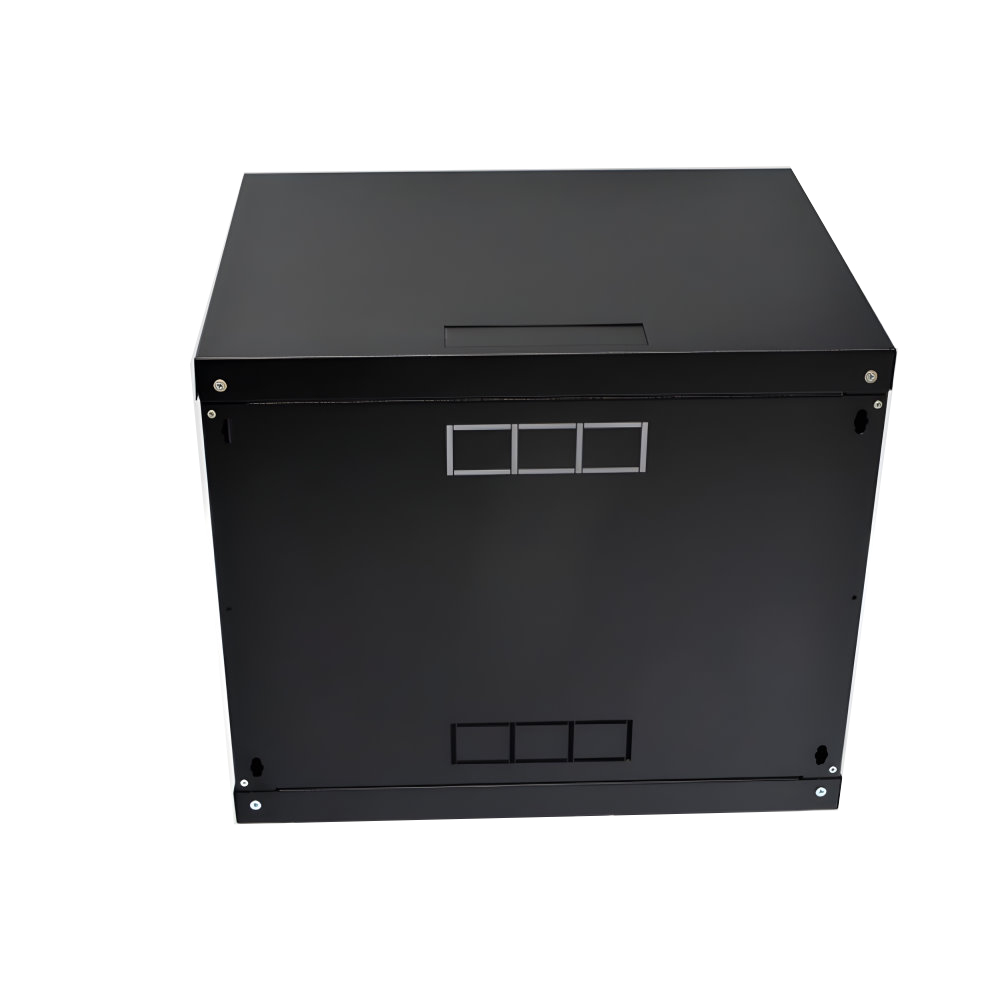 Шкаф настенный CMS 9U, 600x500, UA-MGSWA95B, акрил, черный