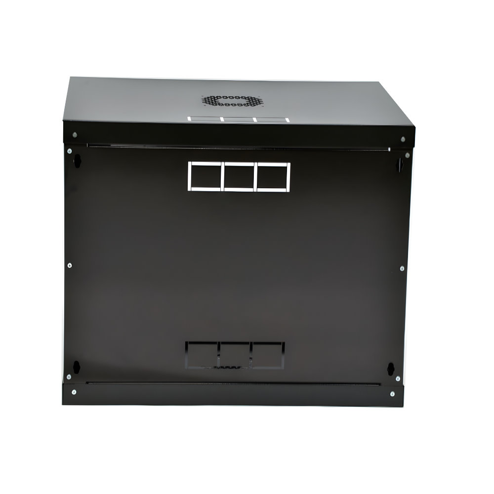 Шкаф настенный CMS 9U, 600x500, UA-MGSWL95B, акрил, черный