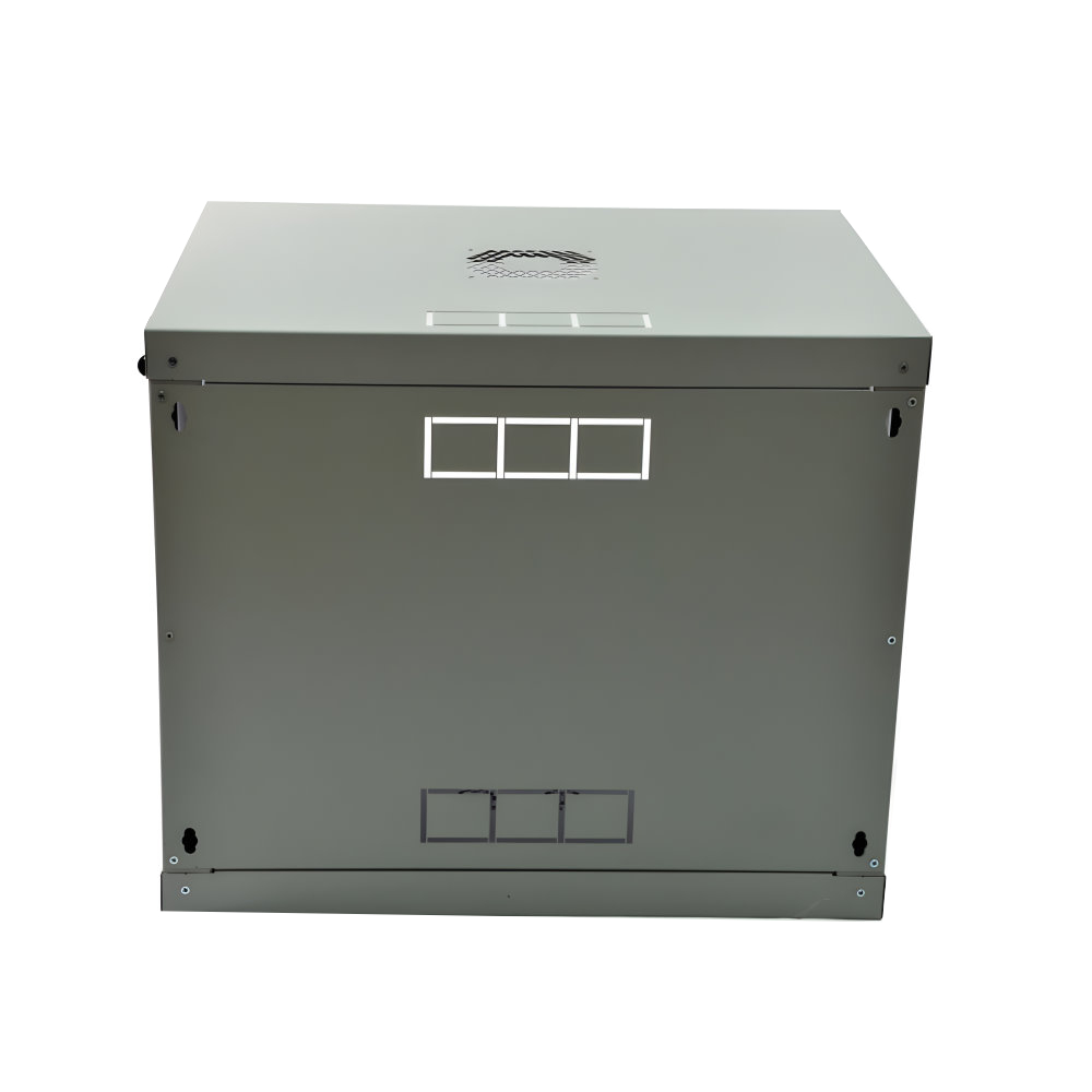 Шкаф настенный CMS 9U, 600x500, UA-MGSWL95G, акрил, серый