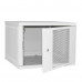 Шкаф настенный IPCOM 6U 600x600, СН-6U-06-06-ДС-1, стекло