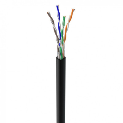 Витая пара ДКЗ UTP 4x2x0,50 Cat5e ПЕ внешний 305м