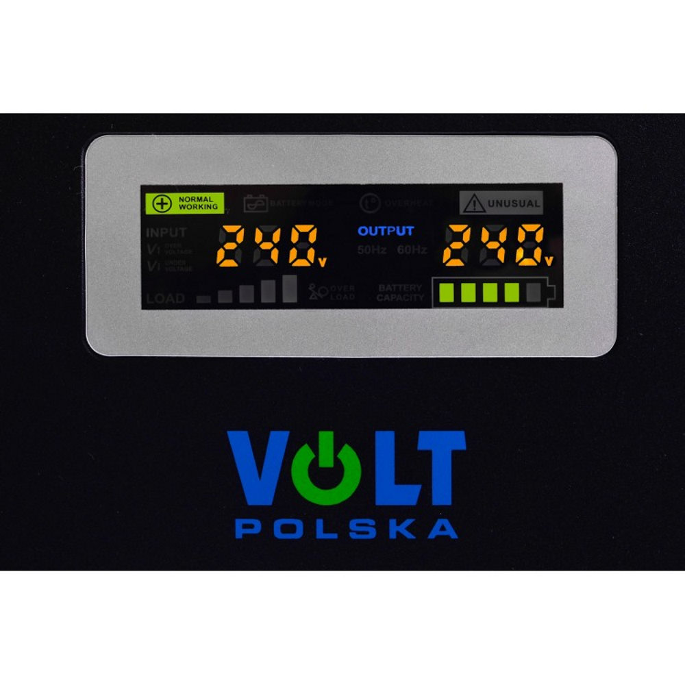 ИБП VOLT Polska SINUS PRO 2000 W 24/230V (1400/2000W) чистая синусоида, под внешнюю АКБ