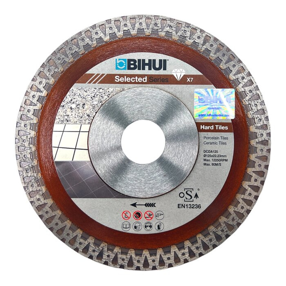 Алмазный диск BIHUI B-Master 125 мм для керамогранита/мрамора/гранита (DCDA125)