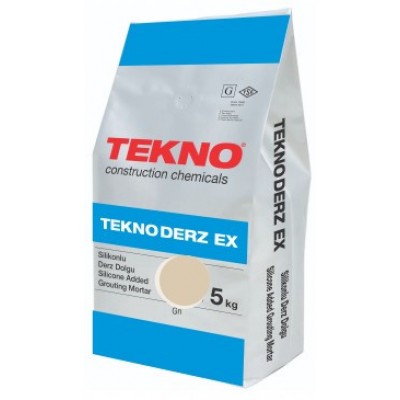 Затирка для швів (фуга для плитки) Tekno Teknoderz EX 5 кг. Каппадокія Бежевий (TN0056)