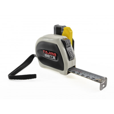 Рулетка строительная Tajima SIGMA SFSS2550-CHN 5 м с держателем на ремень и автостопом (1001-2608)