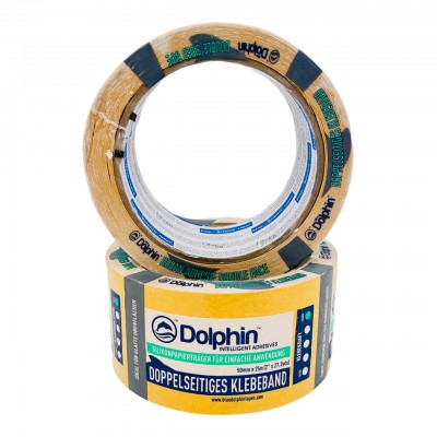 Двосторонній скотч Blue Dolphin Tape поліпропіленовий 50ммх25м (3506)