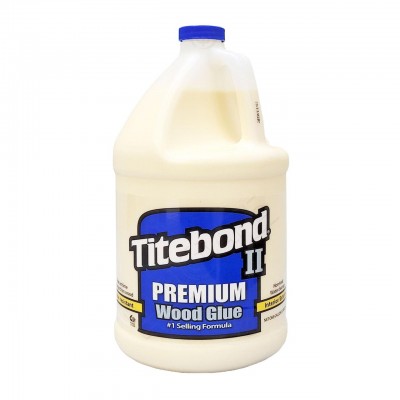 Столярный ПВА клей для дерева Titebond II Premium Wood Glue D3, медово-кремовый, 3.78 л (5006) (5006