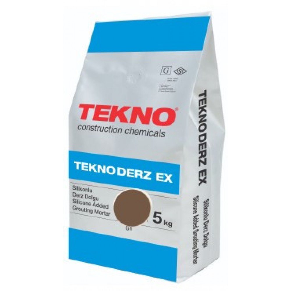 Затирка для швов (фуга для плитки) Tekno Teknoderz EX 5 кг. Кофе с молоком (TN0073)