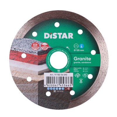Диск алмазний Distar Granite 125 мм для граніта/щільного піщаника (11115034010)