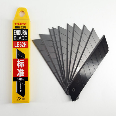 Лезвия сегментные Tajima LB62H 22 мм серые (10 шт./уп.) (1102-0024)