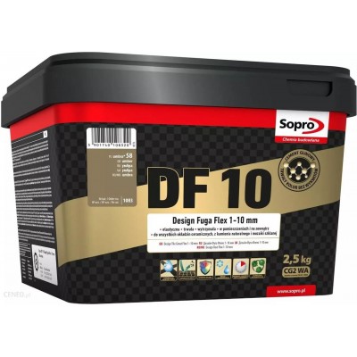 Затирка для швів Sopro DF 10 1083 умбра №58 (2,5 кг) (1083/2,5)