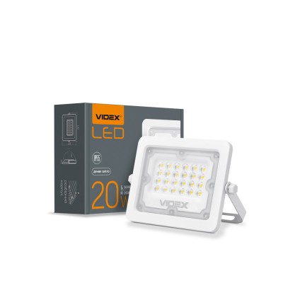 LED прожектор VIDEX F2e 20W 5000K (VL-F2e-205W)