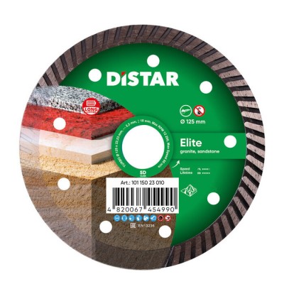 Диск алмазний Distar TURBO ELITE 125 мм для граніта (10115023010)