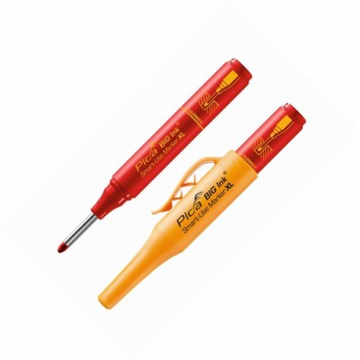 Маркер фирменный с длинным носиком Pica BIG Ink Smart-Use Marker XL, 170/40, красный (170/40)
