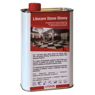 Захист мармуру і граніту від забруднень Litokol LITOCARE STONE GLOSSY 1 л (LTCSTG0121)