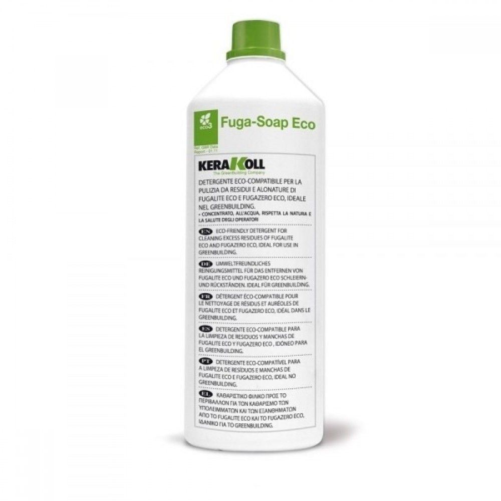 Очищувач (змивка) Kerakoll Fuga-Soap Eco для епоксидної затирки 1 літра (FE06010)