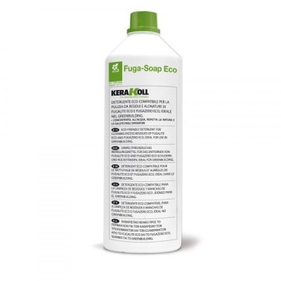 Очиститель (смывка) Kerakoll Fuga-Soap Eco для эпоксидной затирки 1 литра (FE06010)