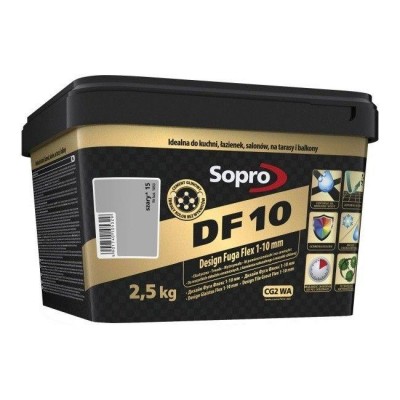 Затирка для швов Sopro DF 10 1053 серая №15 (2,5 кг) (1053/2,5)