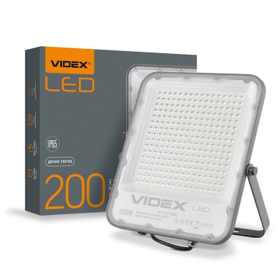 LED прожектор VIDEX PREMIUM F2 200W 5000K (VL-F2-2005G)