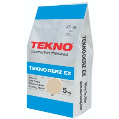 Затирка для швов (фуга для плитки) Tekno Teknoderz EX 5 кг. Аванос Бежевый (TN0054)