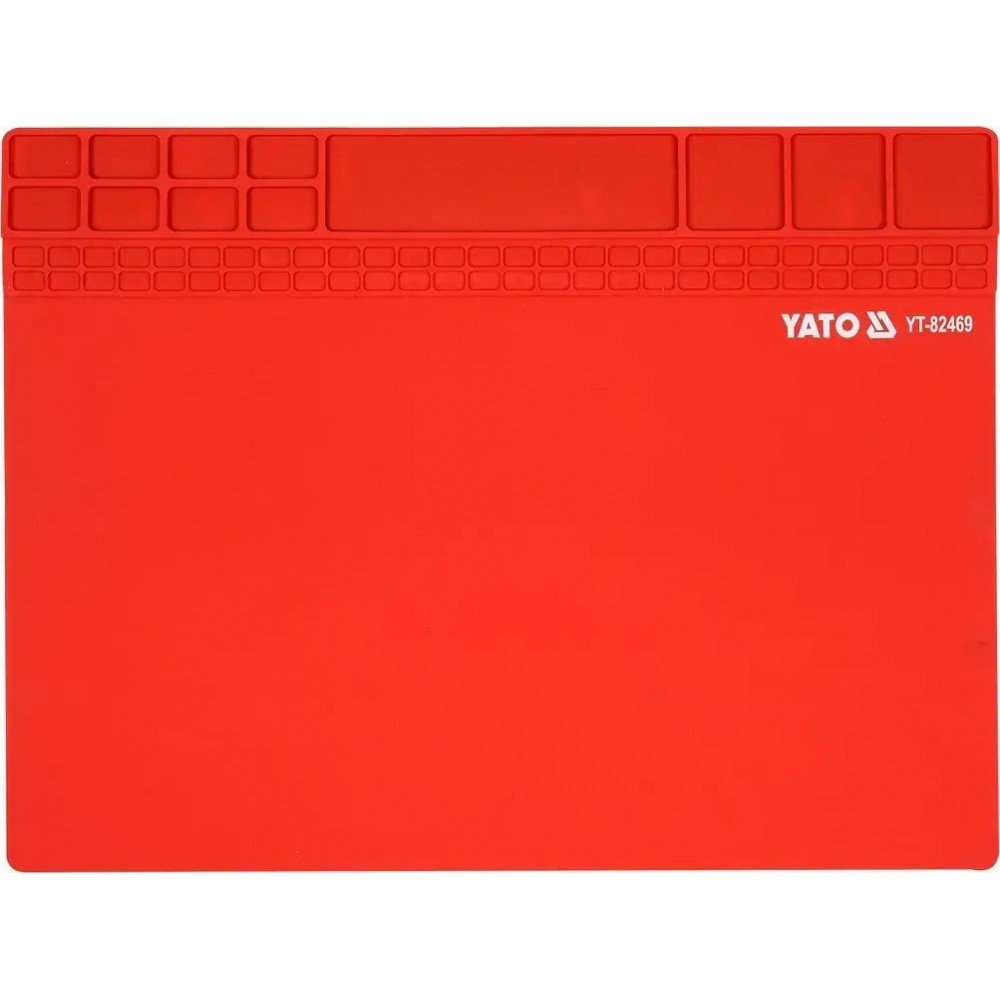 Коврик силиконовый YATO YT-82469 термоустойчивый для пайки и разборки (YT-82469)