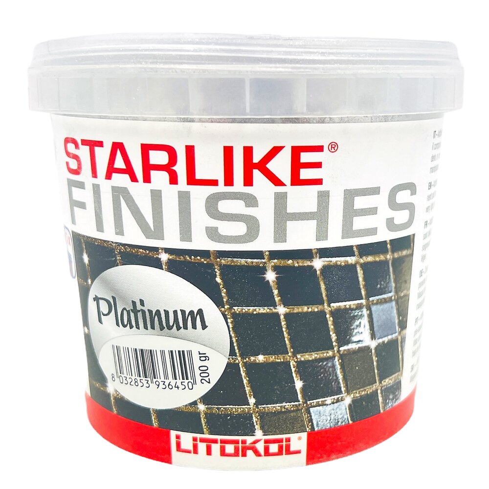 Добавка PLATINUM до епоксидної фуги Starlike EVO колір платини на 5 кг (STRPLT0200)
