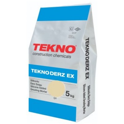 Затирка для швів (фуга для плитки) Tekno Teknoderz EX 5 кг. Бежевий (TN0059)