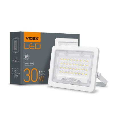 LED прожектор VIDEX F2e 30 W 5000 K (VL-F2e-305W)