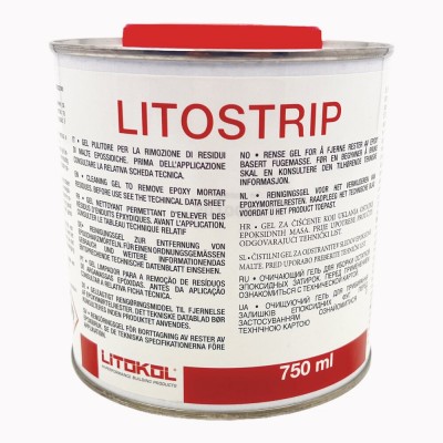 Чистящее средство LITOSTRIP для удаления затвердевших остатков эпоксидной затирки 750 мл (LSTRP0750)