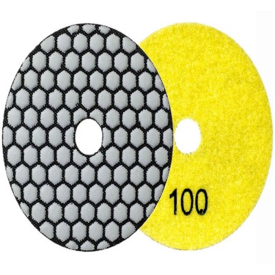Алмазний гнучкий шліфувальний диск (черепашка) Sendi на липучці №100 (SE100)