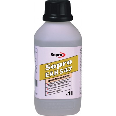 Жидкость Sopro EAH 547 для смывания эпоксидной затирки, 1 л (547/1)