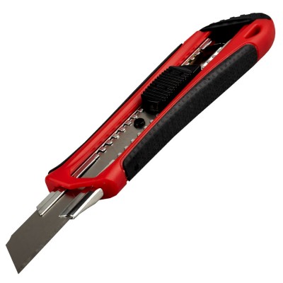 Нож строительный HAISSER SК4 с выдвижным сегментным лезвием 18 мм (23501)