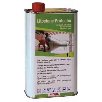 Захист мармуру і граніту від забруднень Litokol LITOSTONE PROTECTOR 1 л (LTSPRT0121)