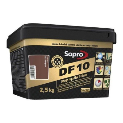 Затирка для швів Sopro DF 10 1075 махон №55 (2,5 кг) (1075/2,5)