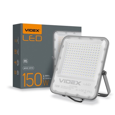 LED прожектор VIDEX PREMIUM F2 150W 5000K (VL-F2-1505G)