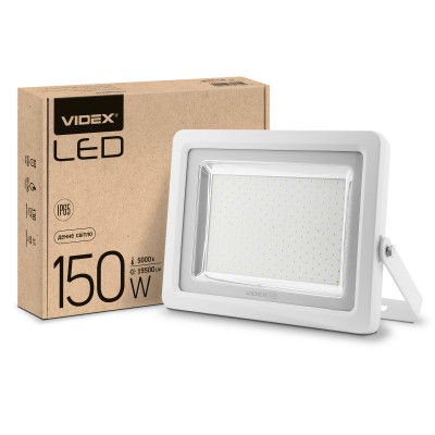 LED прожектор VIDEX PREMIUM 150W 5000K Белый (VL-F1505W)