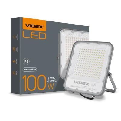 LED прожектор PREMIUM VIDEX F2 100W 5000K (VL-F2-1005G)
