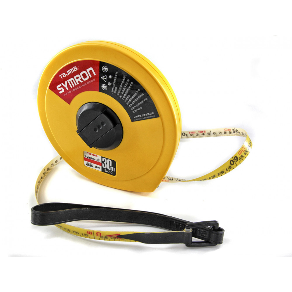 Рулетка инженерная Tajima SYMRON S-30U 30 м из стекловолокна (1003-0045)