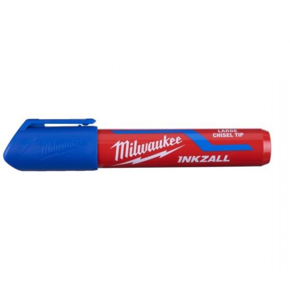 Великий маркер Milwaukee INKZALL для будмайданчика синій (4932471557)