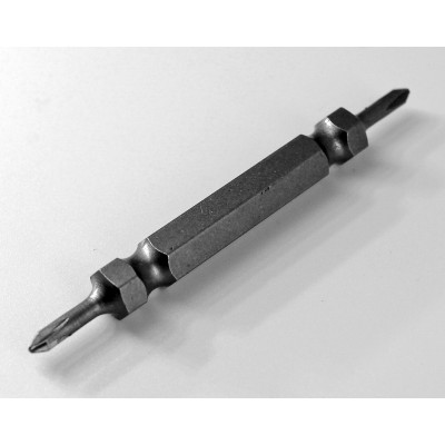 Бита двухсторонняя Tajima W0×65 мм для шуруповерта/дрели (1303-2178)