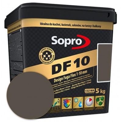 Затирка для швів Sopro DF 10 1076 хебан №62 (5 кг) (1076/5)