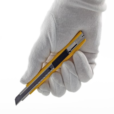 Нож строительный Tajima LC303B с выдвижным сегментным лезвием 9 мм (1101-0007)