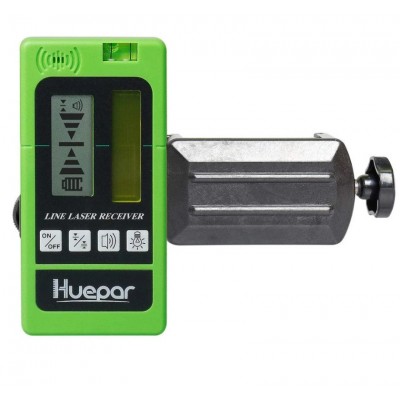 Приймач HUEPAR LR-5RG для лазерних рівнів (зелений/червоний промінь) (5RG-GN)