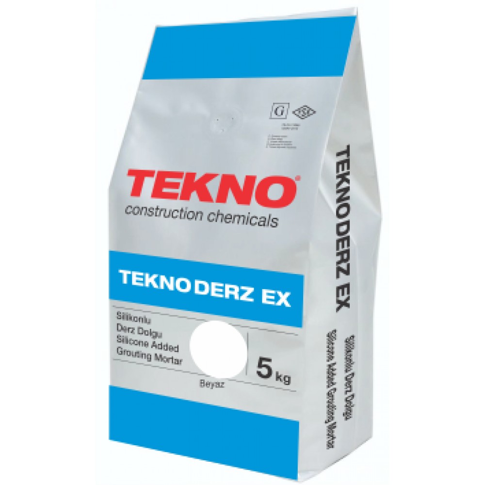Затирка для швов (фуга для плитки) Tekno Teknoderz EX 5 кг. Антрацит (TN0060)