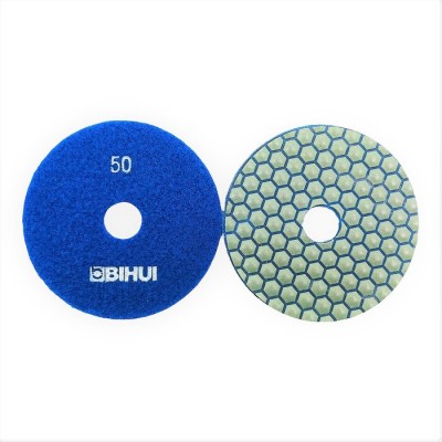 Алмазный гибкий шлифовальный круг BIHUI на липучке №50 (DPP405)