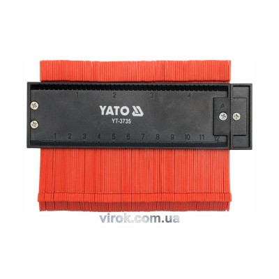 Контурний шаблон YATO 125 мм (YT-3735)