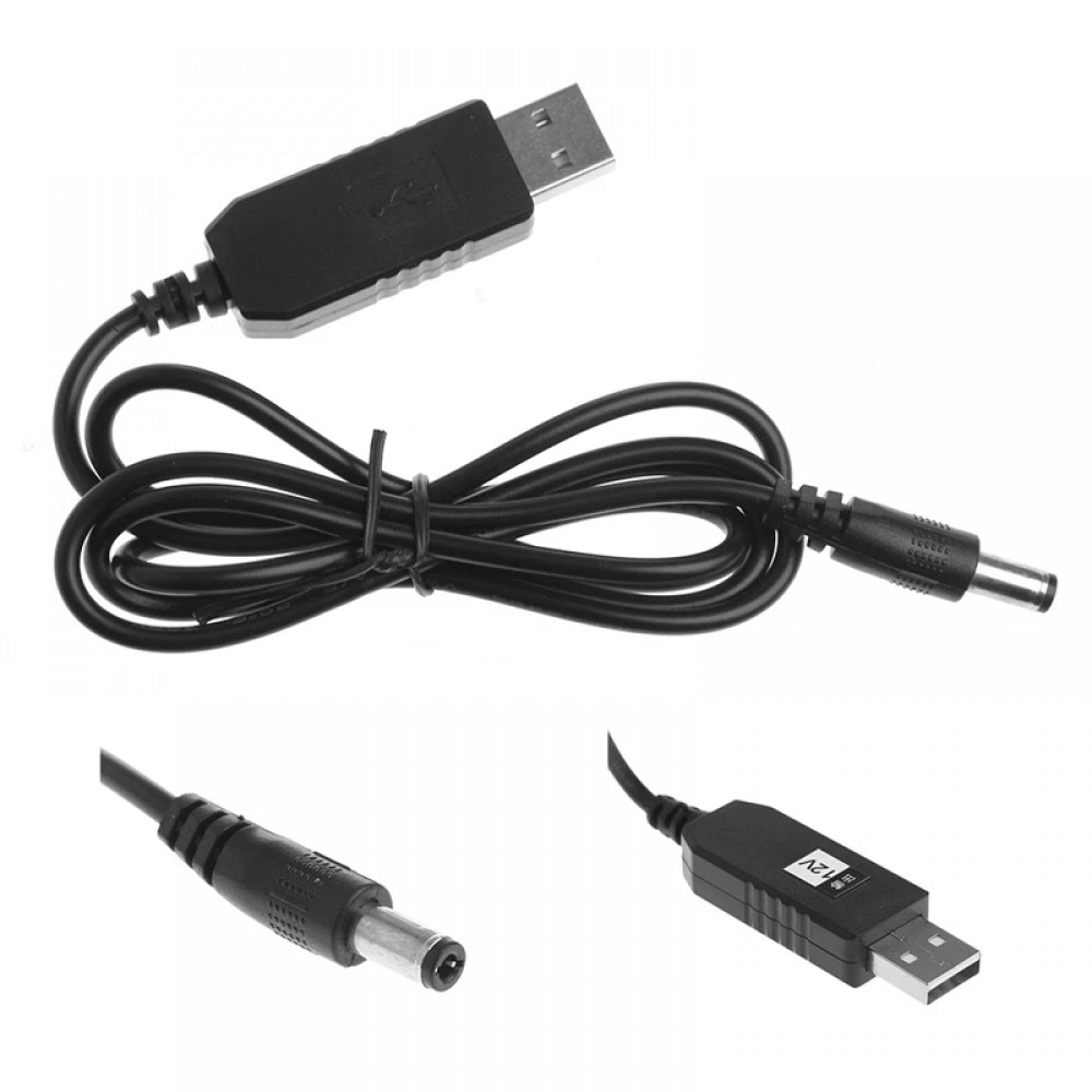 Кабель живлення USB to DC-5-12 5V-12V XoKo (XK-DC512)