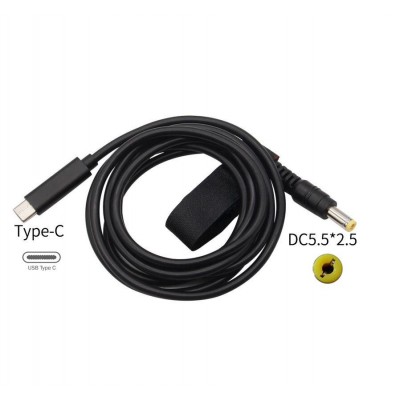 Кабель живлення USB Type-C to DC-5.5-2.5 XoKo (XK-DC5525)