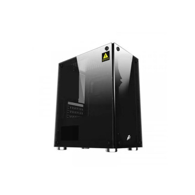Корпус 1stPlayer X2-3B1 Black без БЖ
