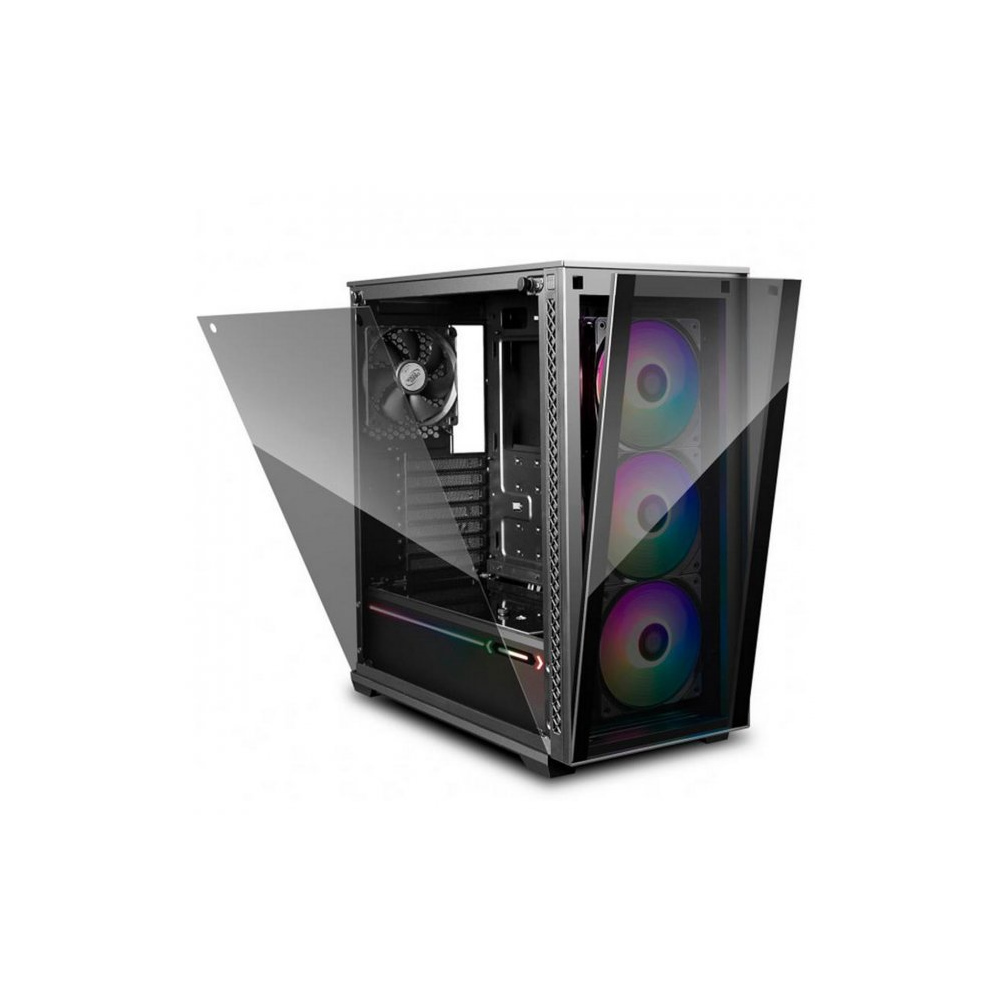 Корпус DeepCool Matrexx 70 ADD-RGB 3F Black (DP-ATX-MATREXX70-BKG0P-3F) без БП